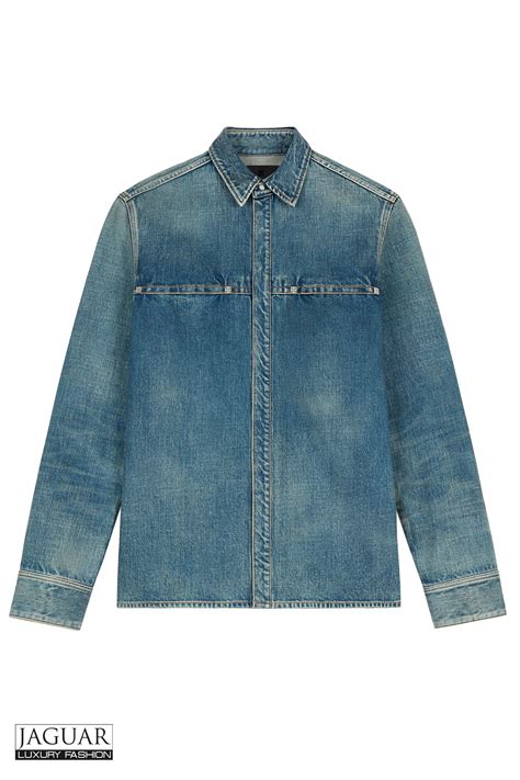 givenchy denim shirts